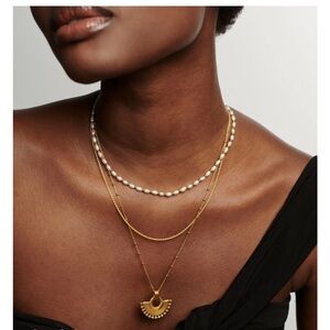 MISSOMA GOLD MEDIUM ROPE CHAIN NECKLACE